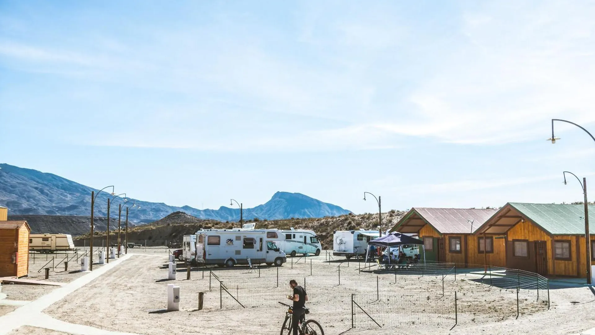 *** Campingplatz Camping Fort Bravo Tabernas Spanien