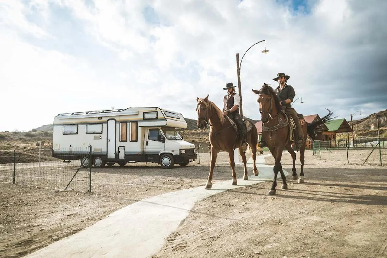 Camping Fort Bravo Tabernas Spanien